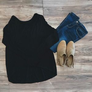 ❌Discounted❌Black Knit Blouse